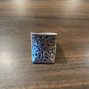 Lois Hill sterling silver saddle ring size woman’s 8 ring
